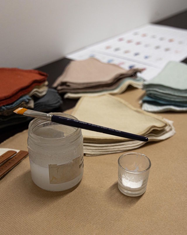 Tessuti in lino naturale certificati